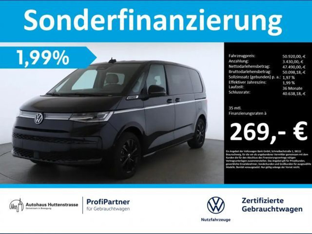 Volkswagen Multivan DSG Style 2.0 TDI T7