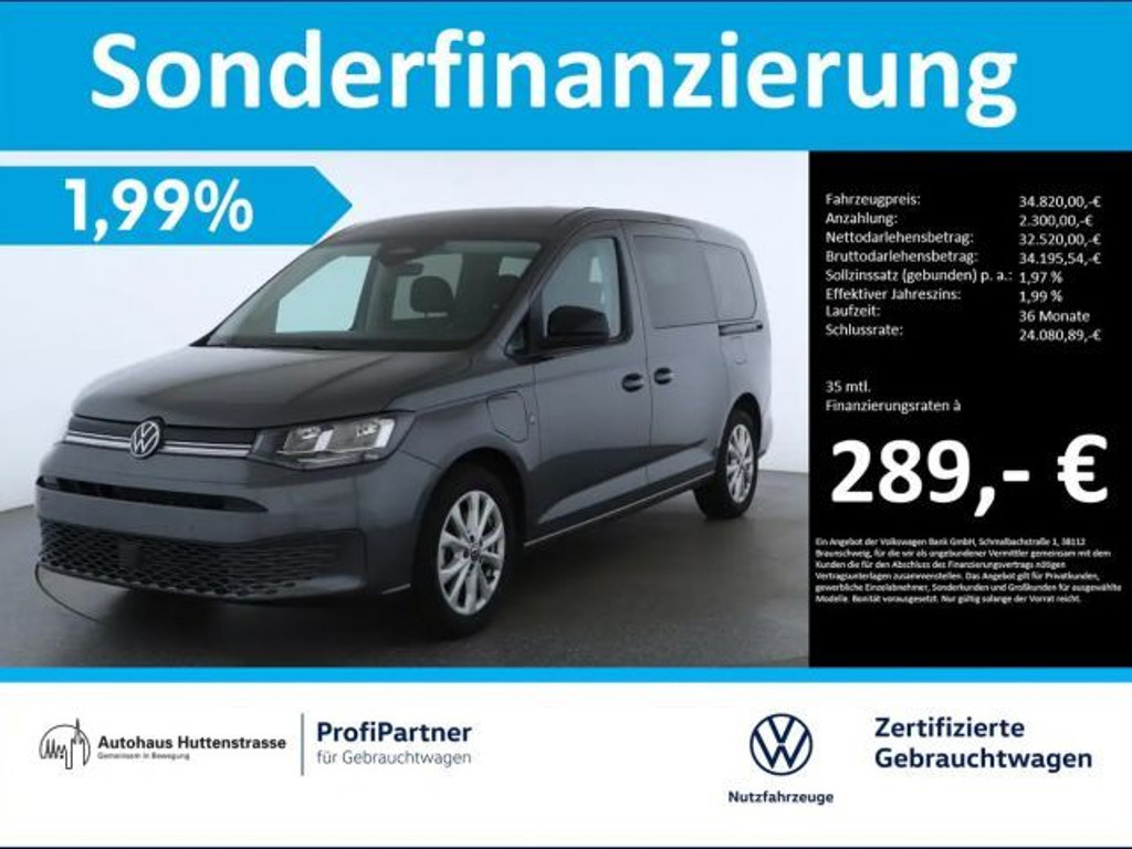 Volkswagen Caddy eHybrid Maxi