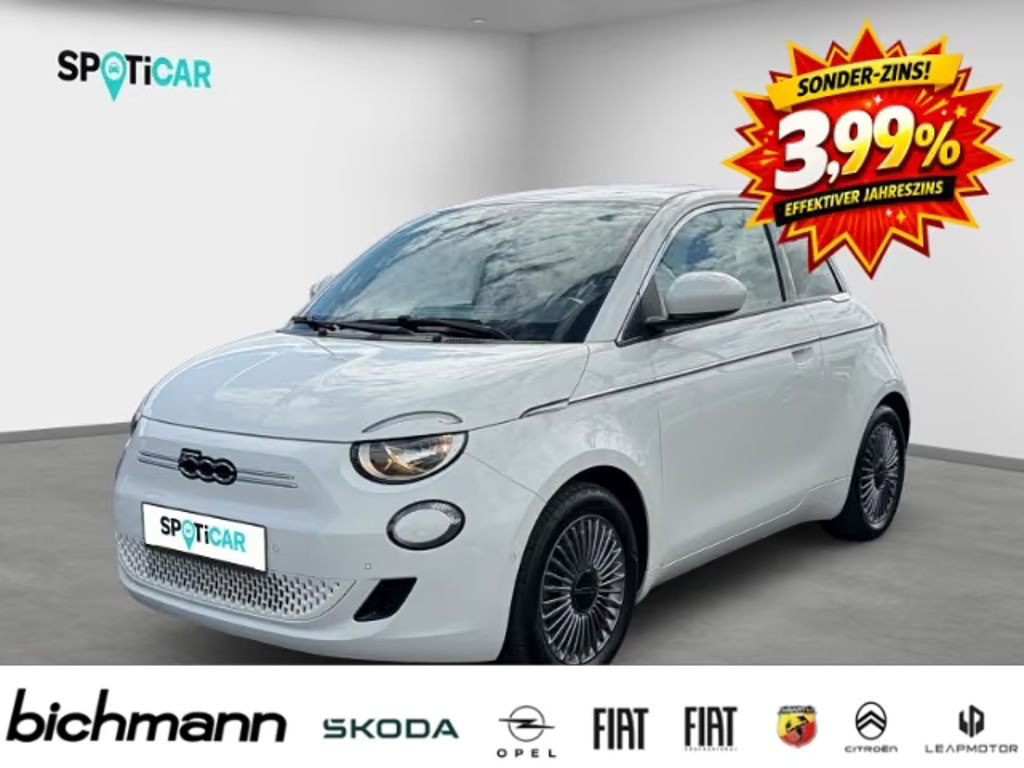 Fiat 500e 42kWh Apps SHZ RFK DAB+ SOH 98,4%