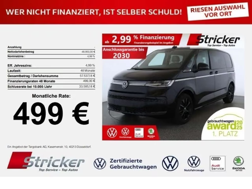 Volkswagen Multivan Style 2.0 TDI T7