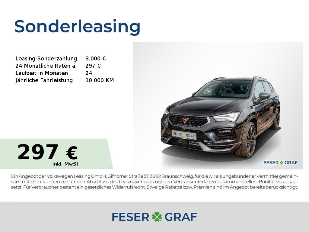 Cupra Ateca 4Drive 2.0 TSI DSG VZ