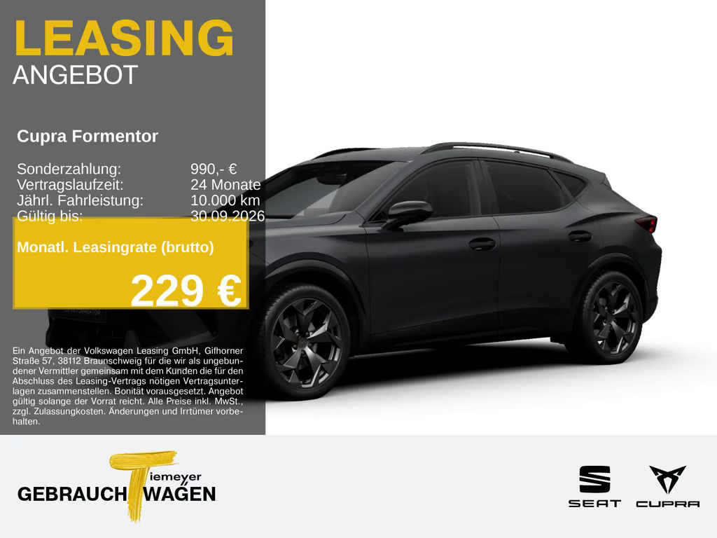 Cupra Formentor 1.5 eTSI MATRIX SIDE-ASSIST SUPERSPORT