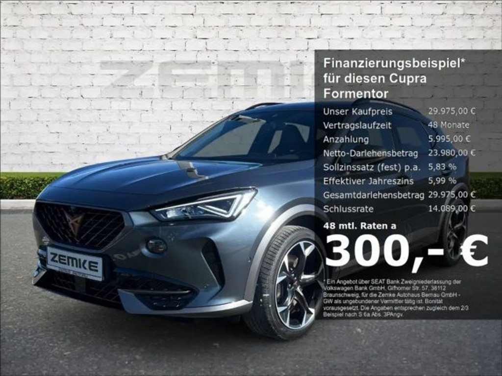Cupra Formentor 4Drive 2.0 TSI DSG VZ