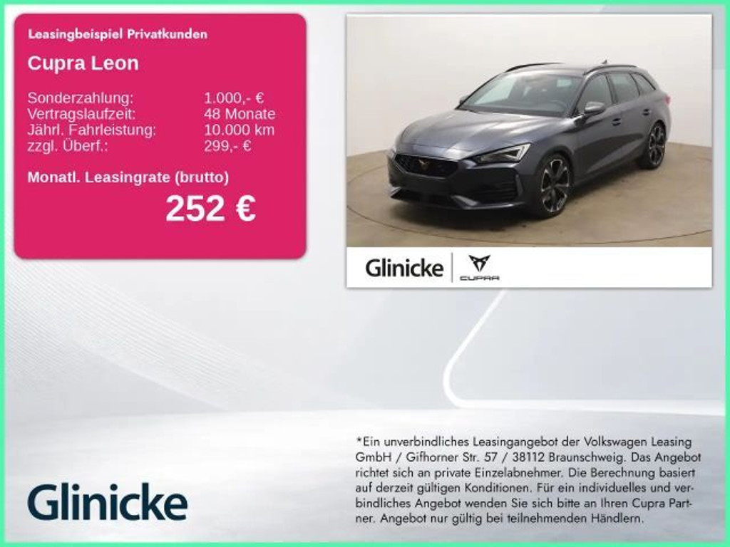 Cupra Leon Sportstourer 2.0 TSI VZ