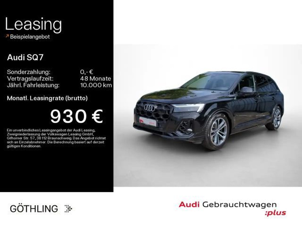 Audi SQ7 *Matrix*HUD*B&O*Pano*360cam*air**Navi*virtual