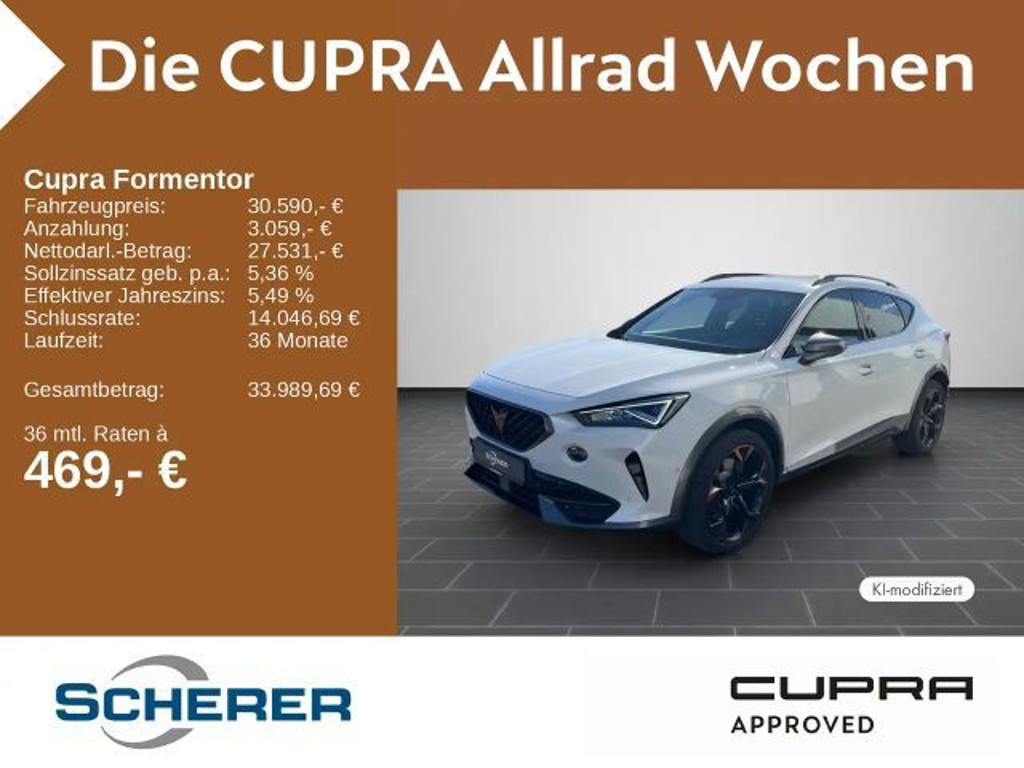 Cupra Formentor 2.0 TSI VZ