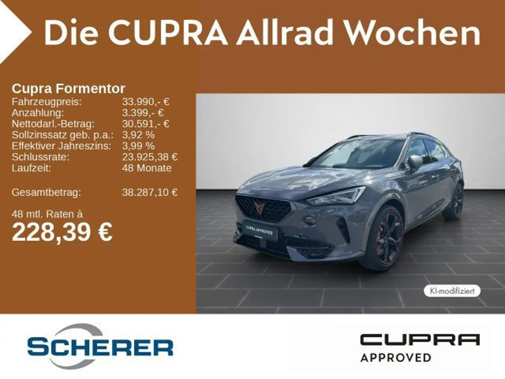 Cupra Formentor 2.0 TSI VZ