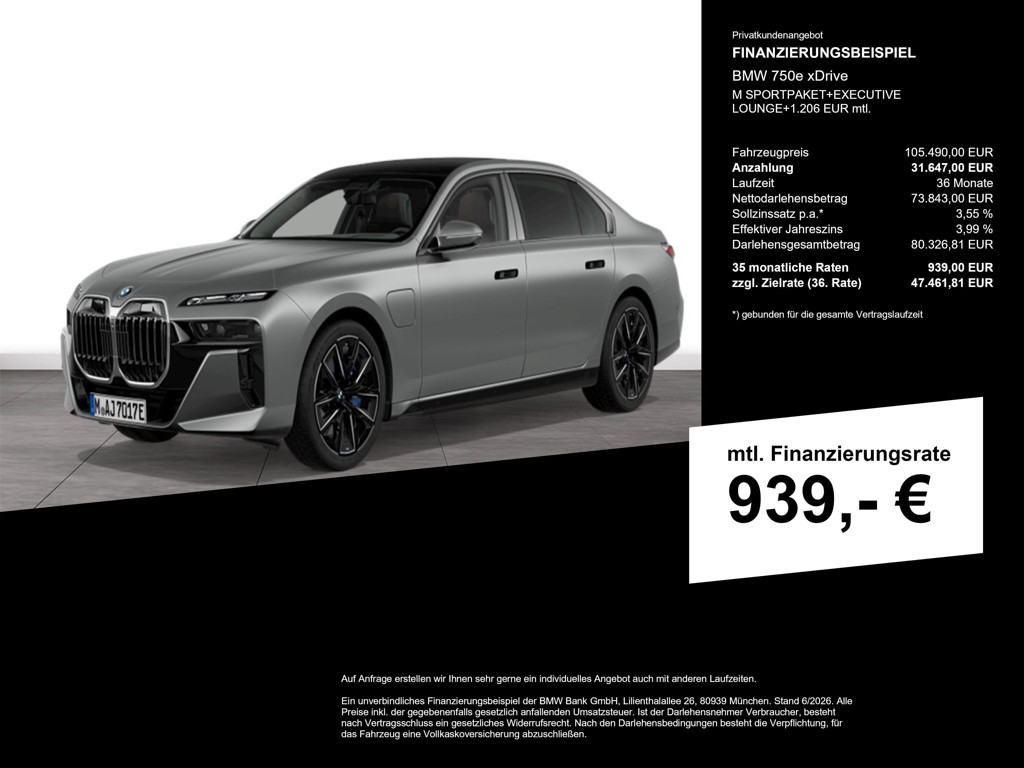 BMW 7 Serie 750 xDrive Sedan