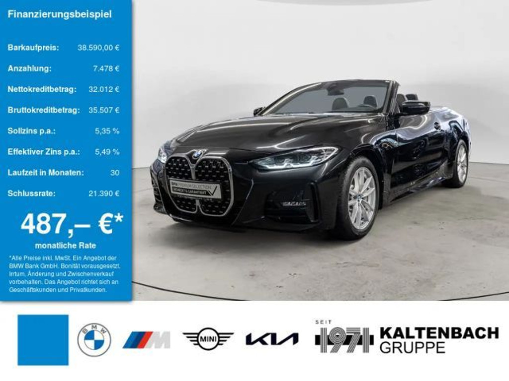 BMW 4 Serie 430 M-Sport Cabrio 430i
