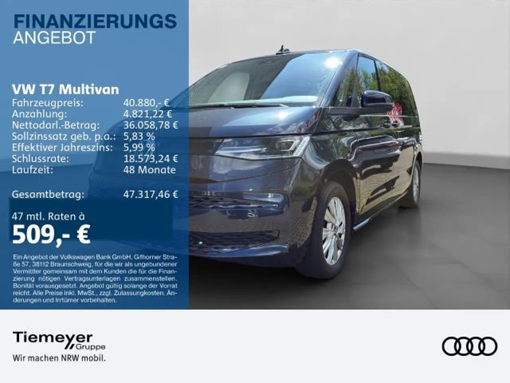 Volkswagen Multivan eHybrid T7