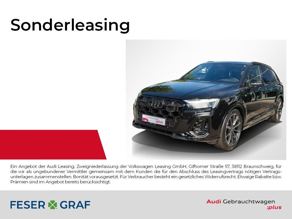 Audi Q7 Quattro Business S-Line Hybride