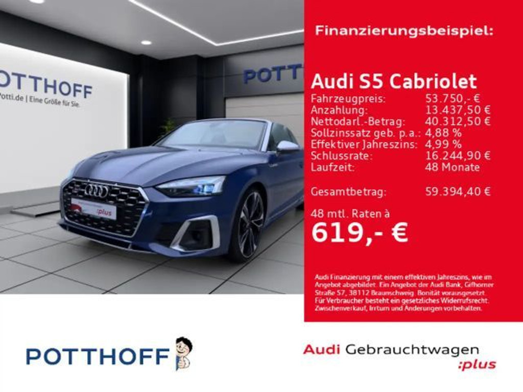 Audi S5 Cabriolet Quattro