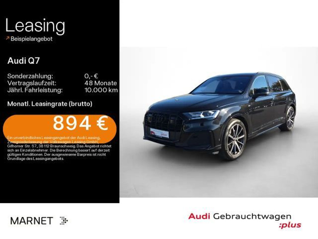 Audi Q7 Quattro S-Line 50 TDI