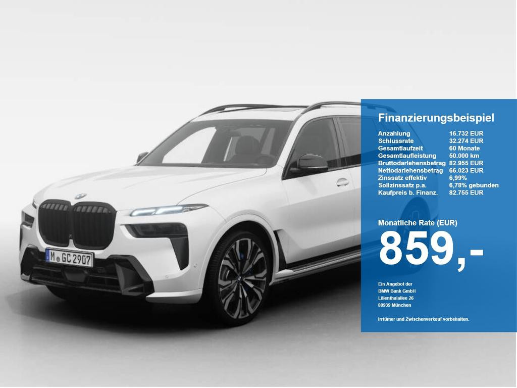 BMW X7 M-Sport xDrive