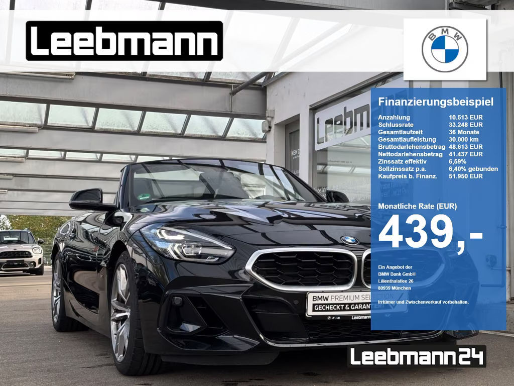 BMW Z4 M-Sport Cabrio Roadster sDrive30i