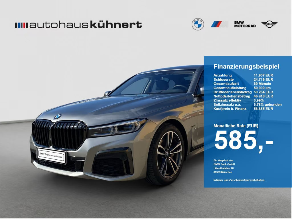 BMW 7 Serie 730 M-Sport xDrive Sedan 730d