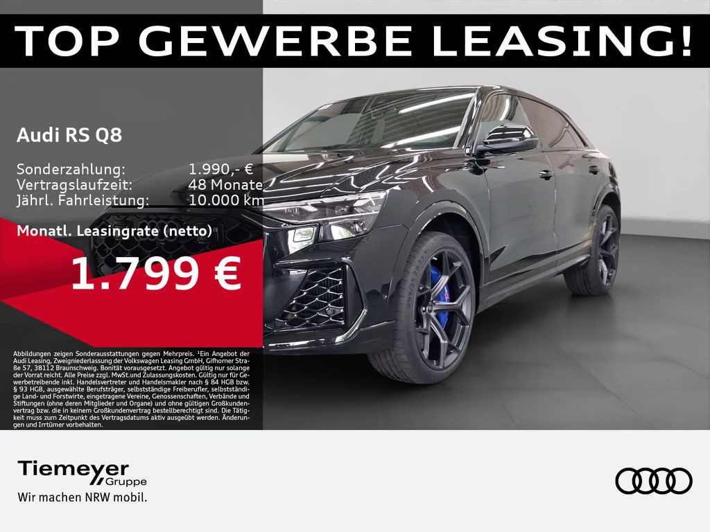 Audi RS Q8 Quattro Performance