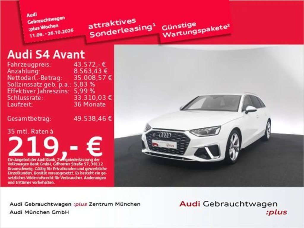 Audi S4 TDI Navi+/Kamera