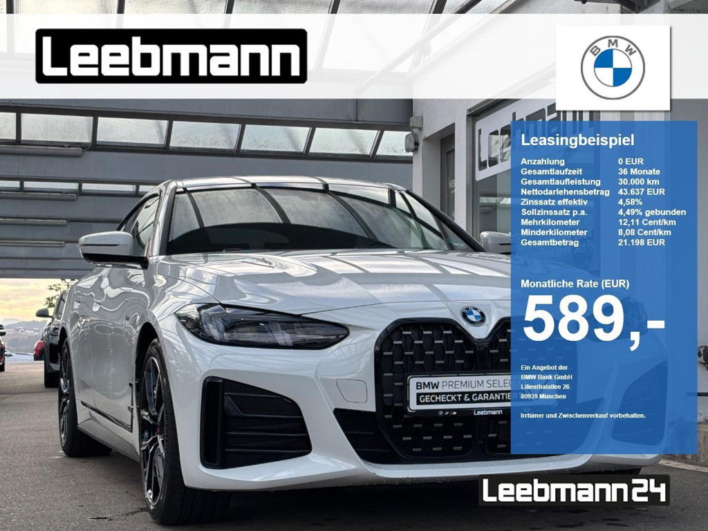 BMW 4 Serie 430 M-Sport xDrive Sedan 430i