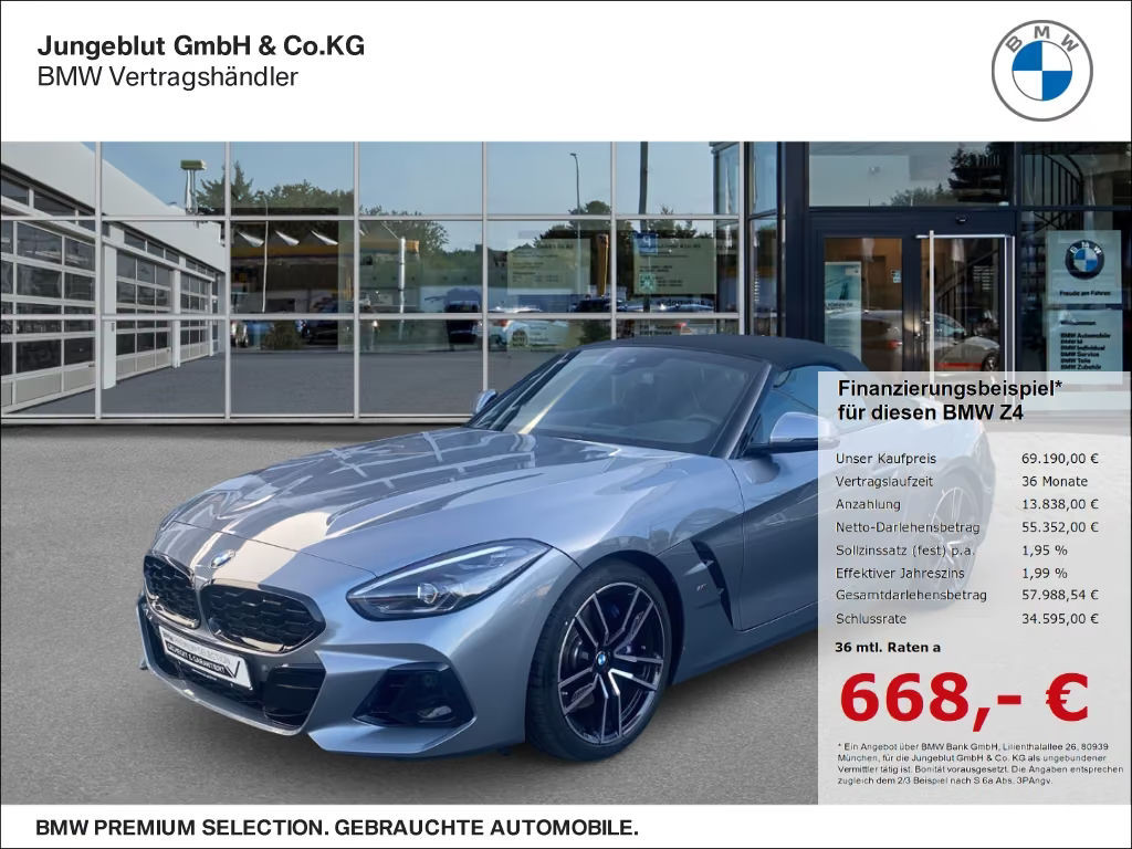 BMW Z4 Cabrio Roadster M40i
