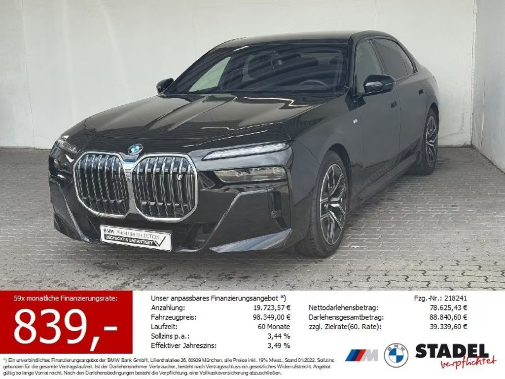BMW i7 M-Sport Sedan xDrive60