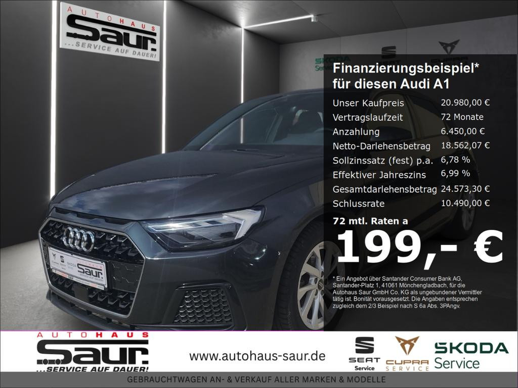 Audi A1 Sportback 30 TFSI 1.0 TFSI