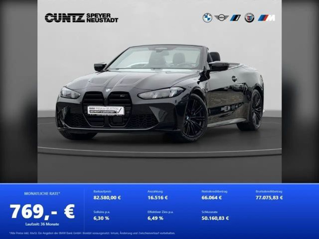 BMW M4 xDrive Cabrio Competition