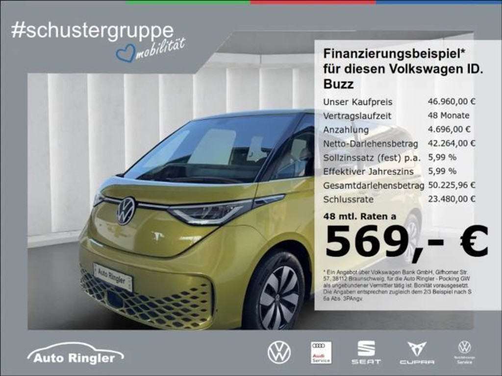 Volkswagen ID.Buzz Bus LED+KEYLESS+PDC