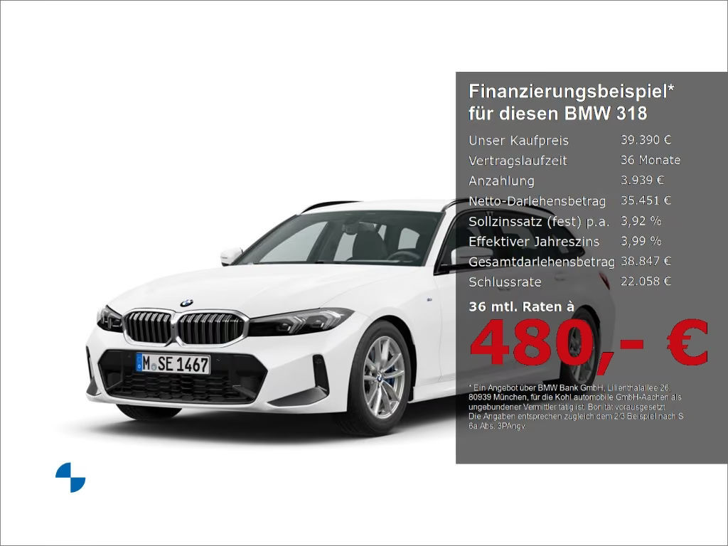 BMW 3 Serie 318 M-Sport Touring 318i