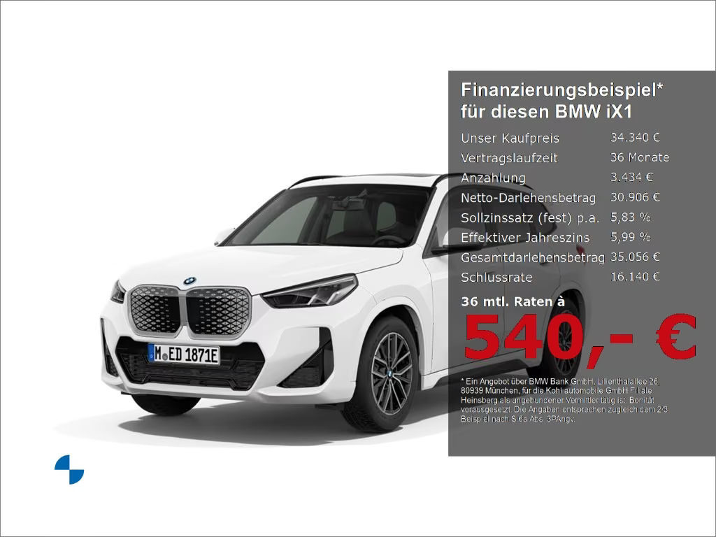 BMW iX1 M-Sport xDrive30