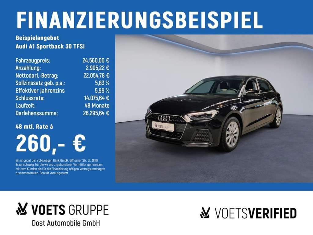 Audi A1 Sportback S-Tronic 30 TFSI