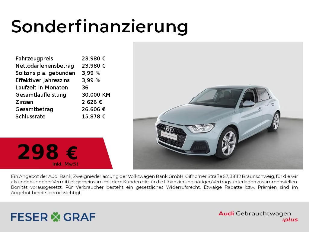 Audi A1 Sportback S-Tronic 30 TFSI