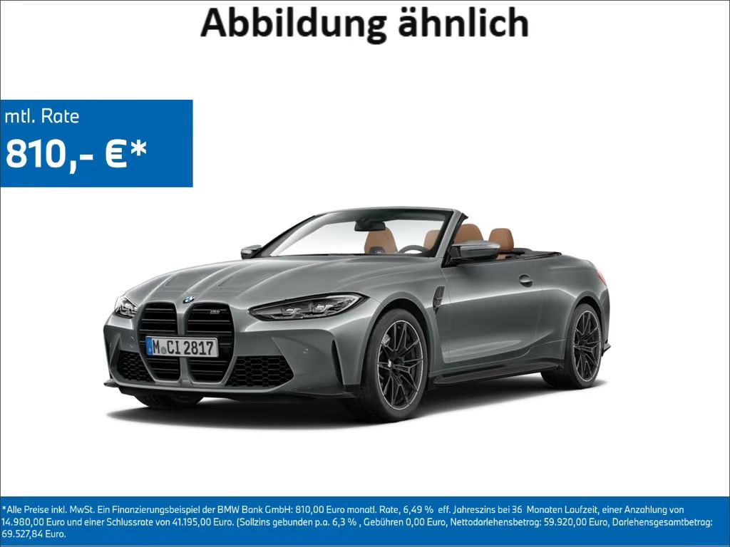 BMW M4 xDrive Cabrio Competition