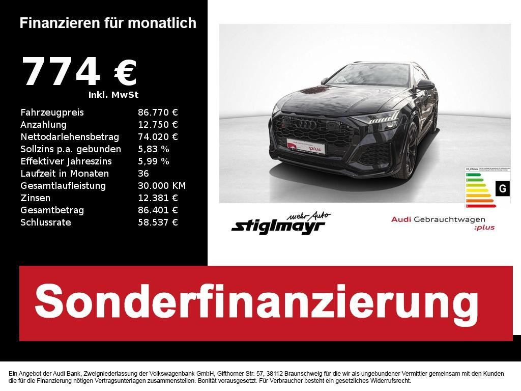 Audi RS Q8 AHK+B&O+SPORTABGAS+MATRIX+STANDHZG+KAMERA