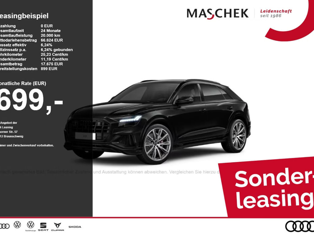 Audi SQ8 AHK Pano Carbon HD-Matrix HUD Standh AHK HUD