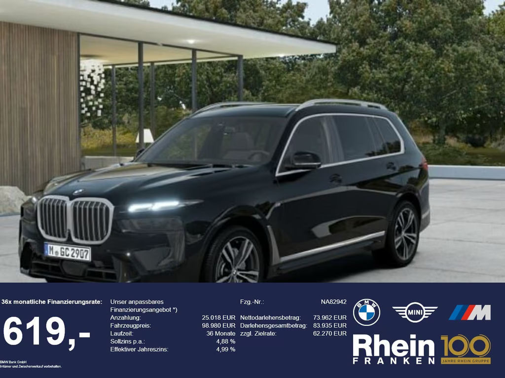 BMW X7 M-Sport xDrive40d