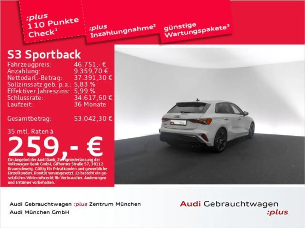 Audi S3 Sedan S-Tronic