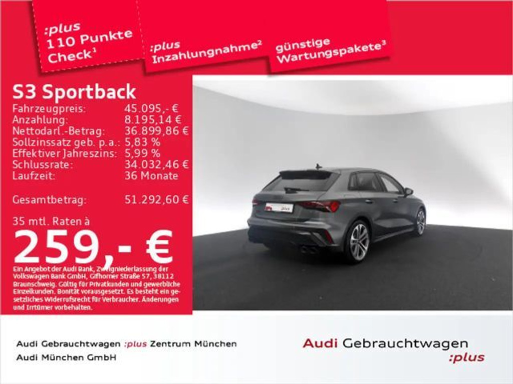 Audi S3 Sedan S-Tronic