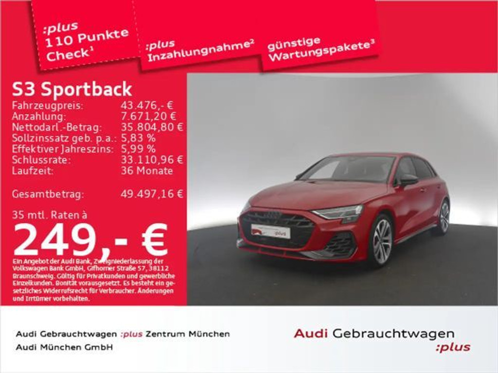Audi S3 Sedan S-Tronic