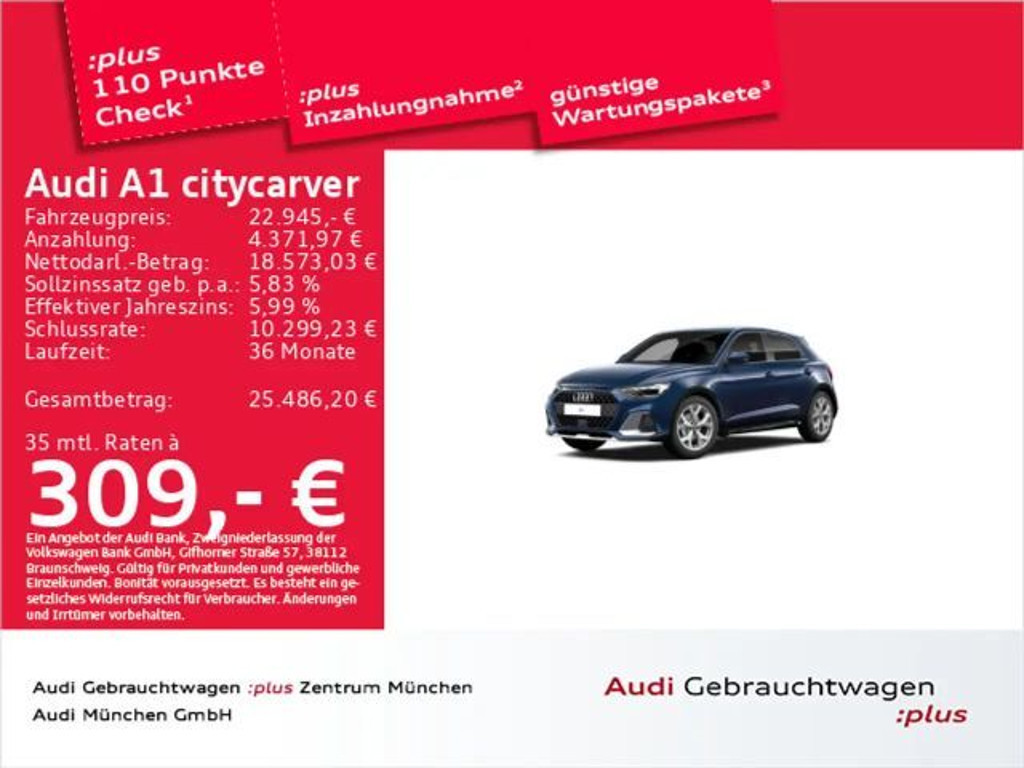 Audi A1 S-Line S-Tronic 35 TFSI