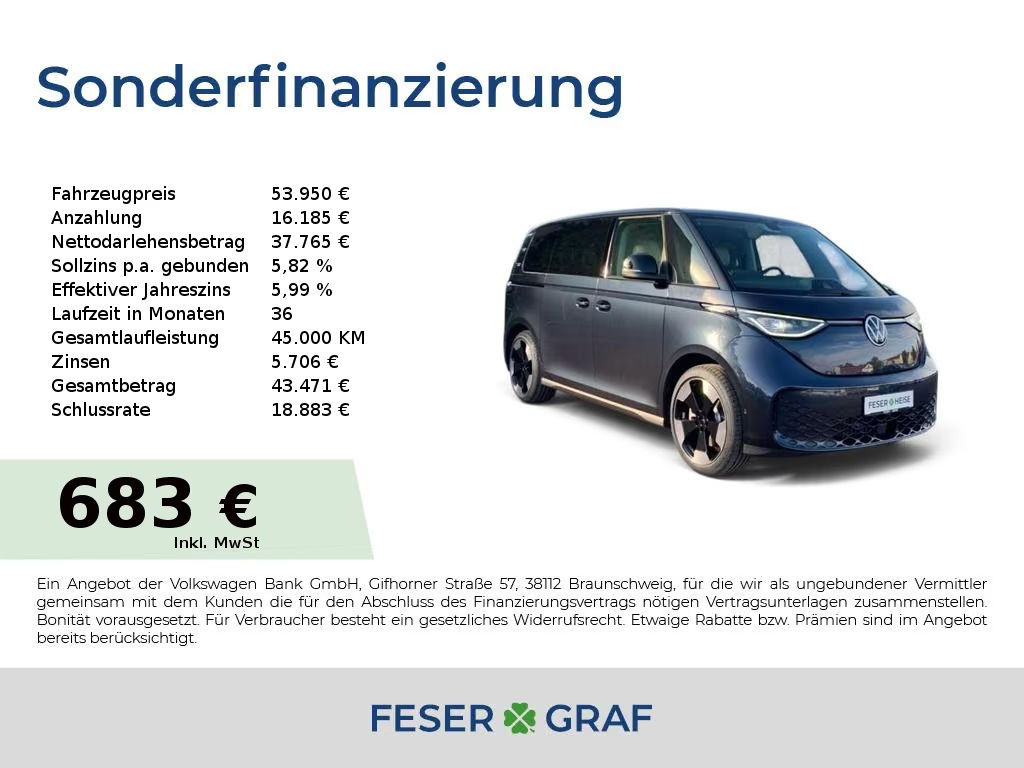 Volkswagen ID.Buzz Style Pro 150 kW