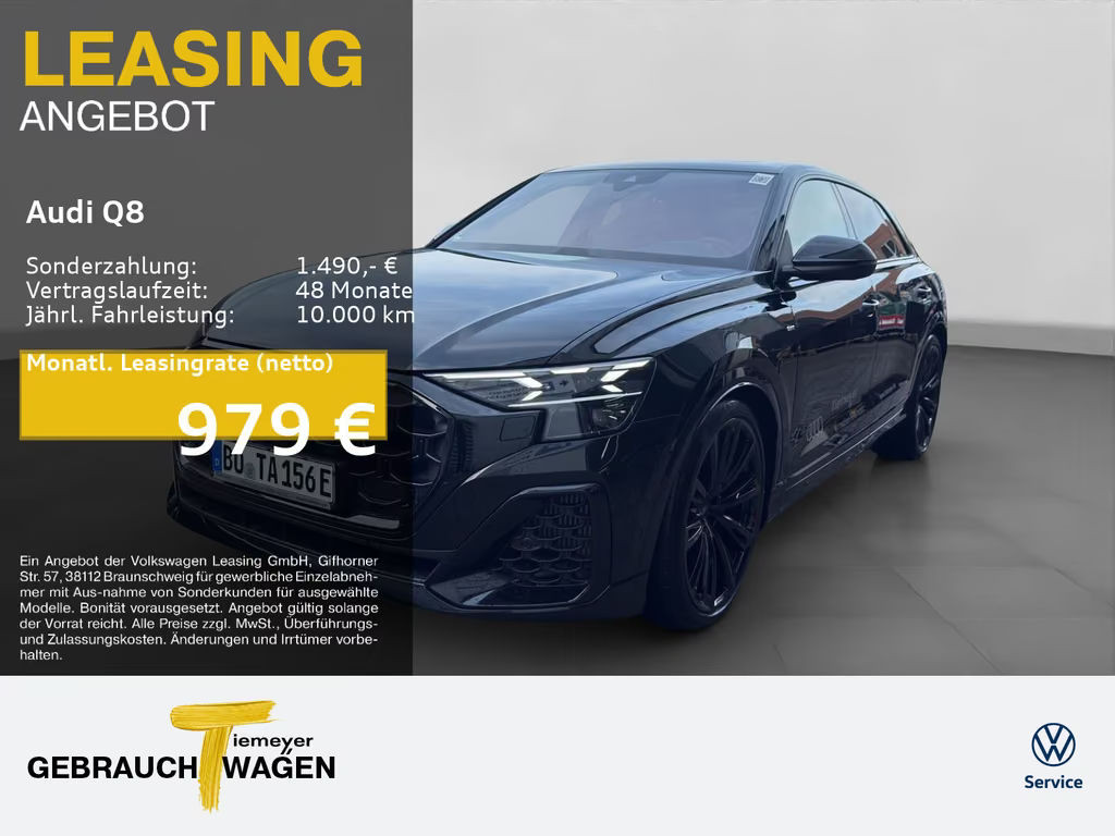 Audi Q8 Quattro S-Line Hybride