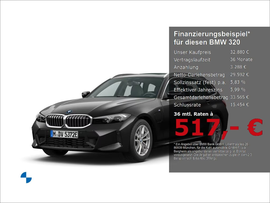 BMW 3 Serie 320 M-Sport Touring 320e