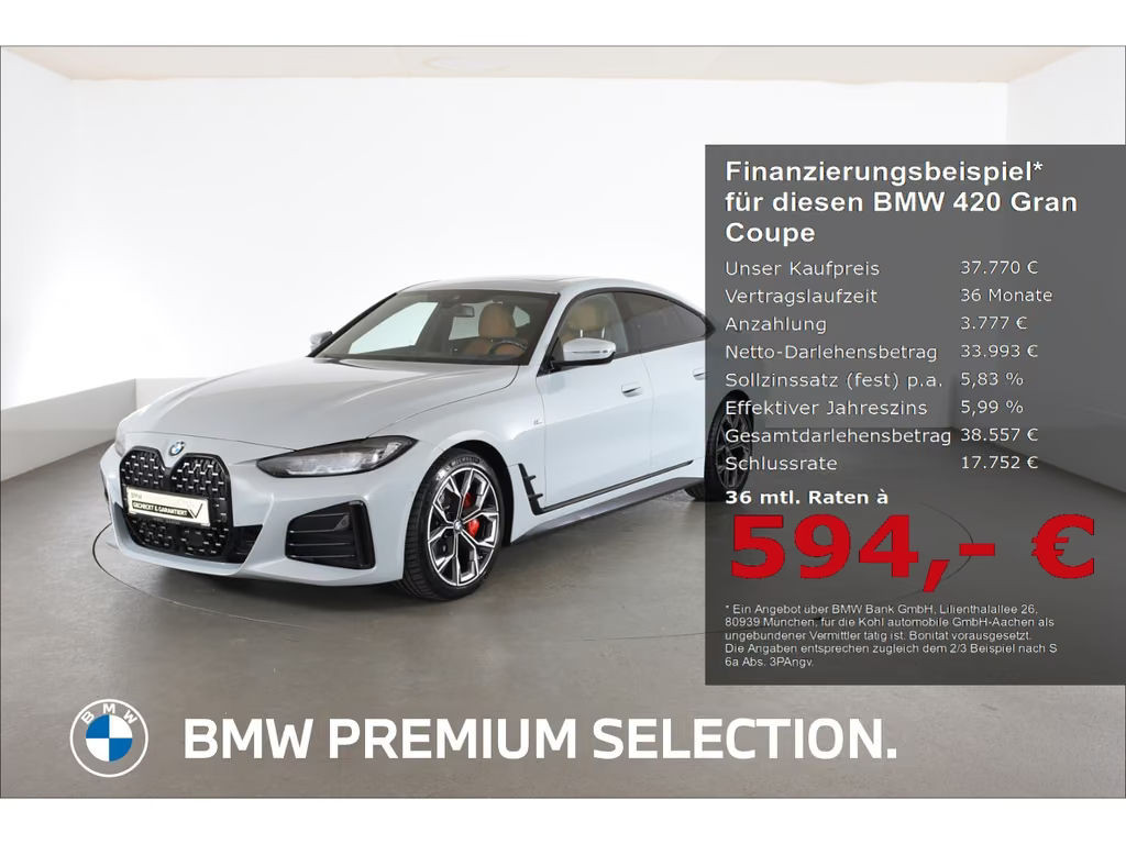 BMW 4 Serie 420 M-Sport xDrive Coupé Gran Coupé