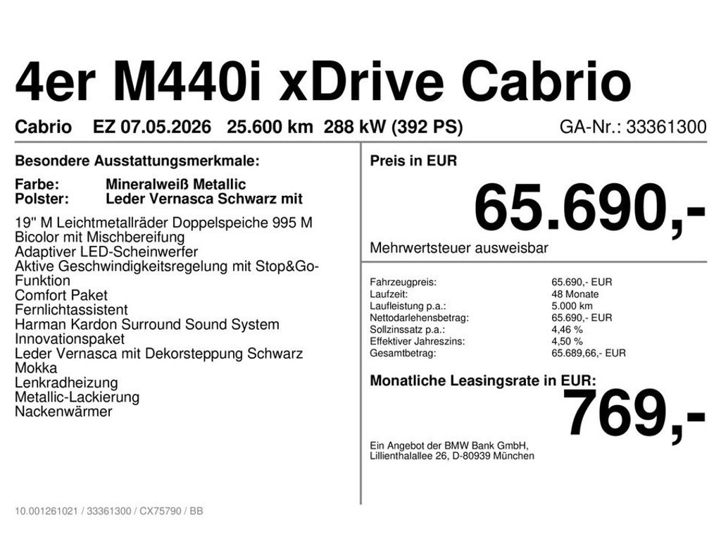 BMW M440
