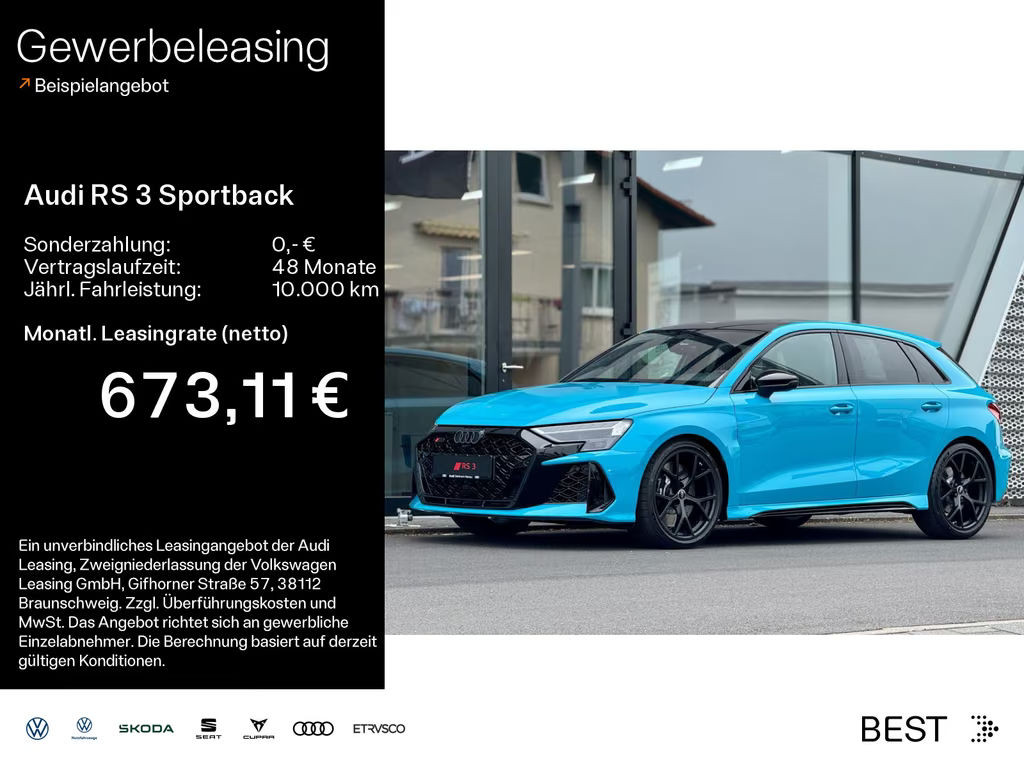 Audi RS3 Sportback Sedan