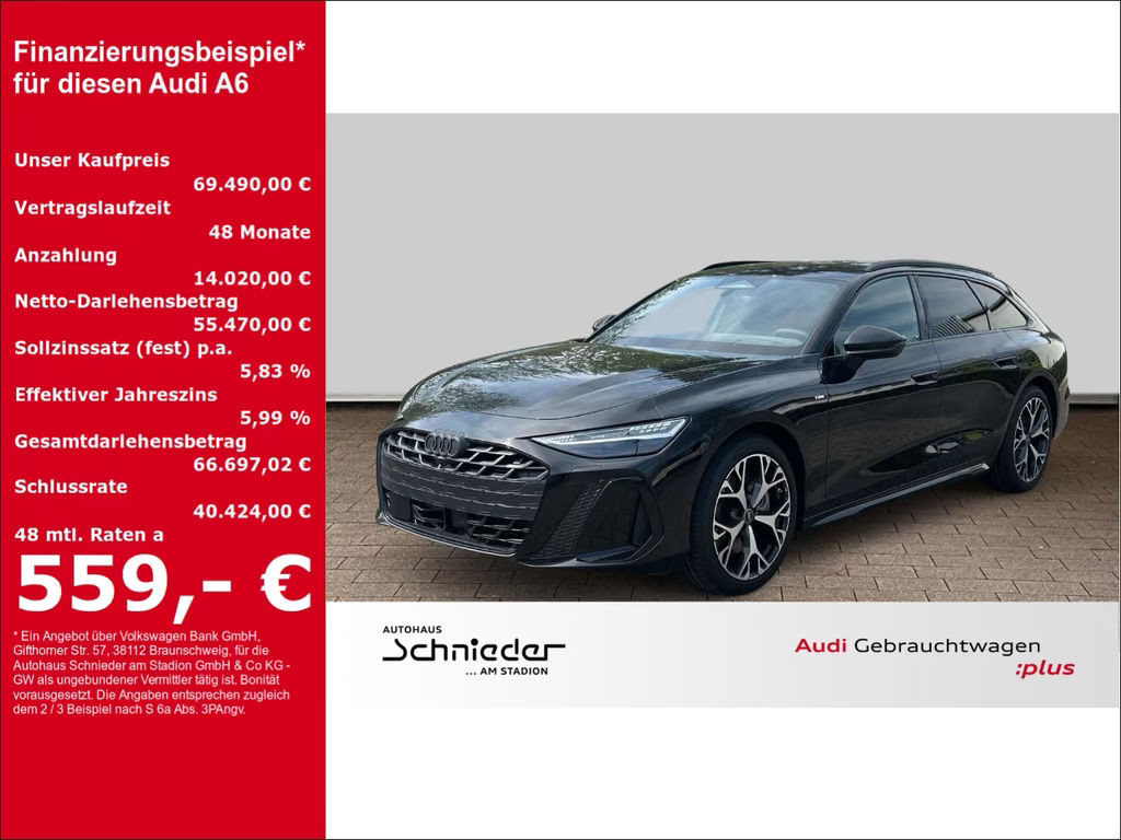 Audi A6 Avant 2.0 TDI