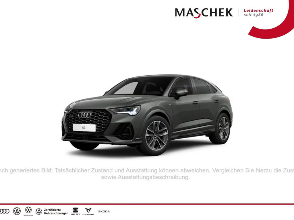 Audi Q3 Sportback Quattro S-Line S-Tronic 40 TDI