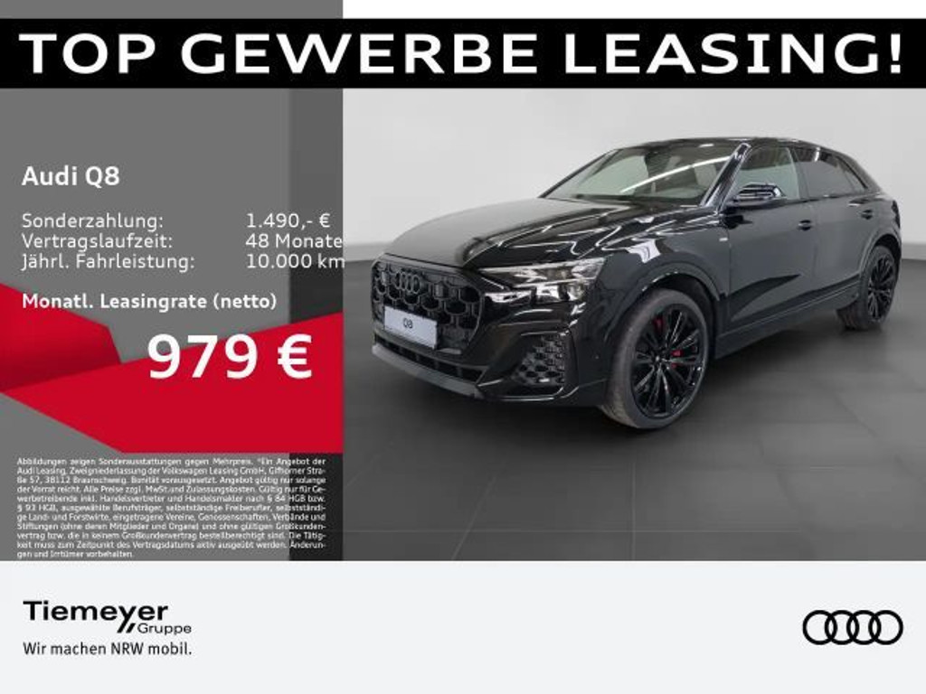 Audi Q8 Quattro S-Line Hybride