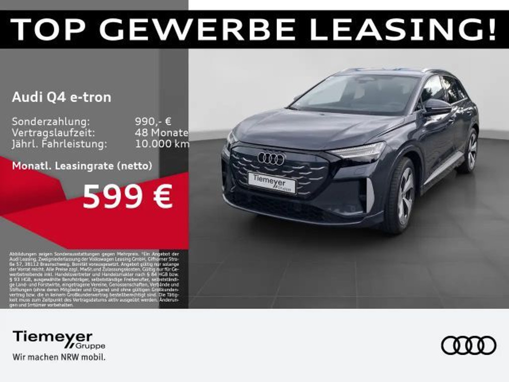Audi Q4 e-tron S-Line